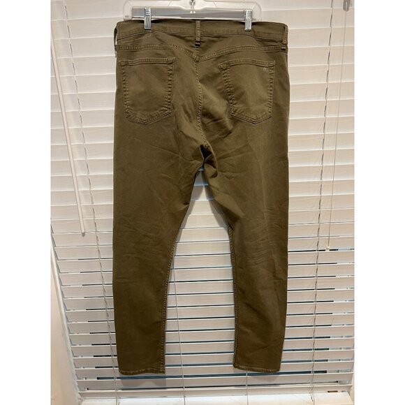 Rag & Bone Mens Green Jeans - Size 36x32 - Picture 3 of 4